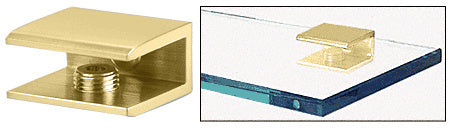 Square Glass Shelf Clamp