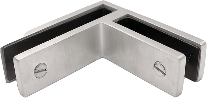 90 Degree Glass To Glass railing Connector