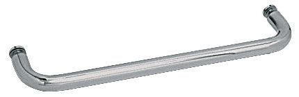 24 Round Single Towel Bar with Washers