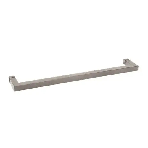 24 Square Single Towel Bar with Washers