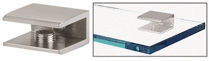 Square Glass Shelf Clamp