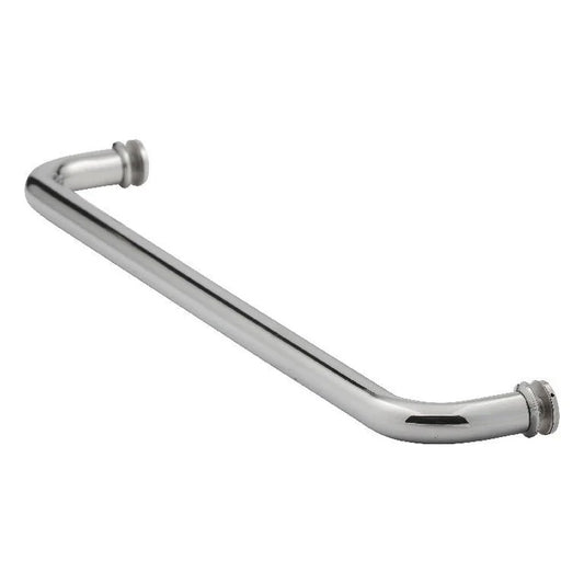18 Round Single Towel Bar with Washers