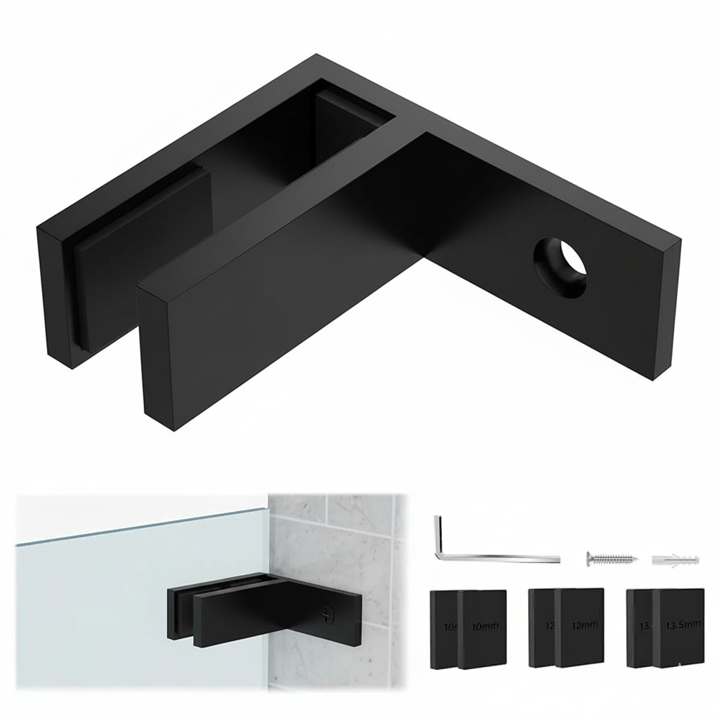 Wall To Glass railing Connector