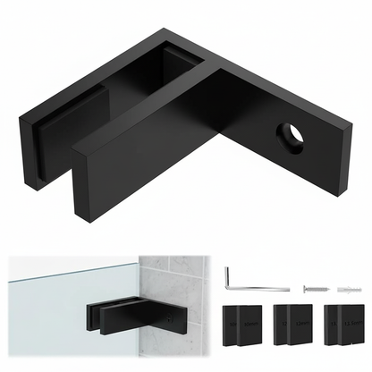 Wall To Glass railing Connector