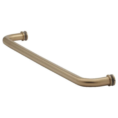 18 Round Single Towel Bar with Washers