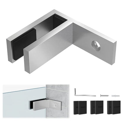 Wall To Glass railing Connector