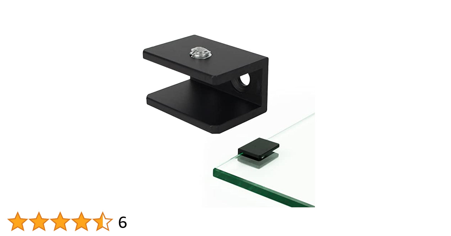 Square Glass Shelf Clamp
